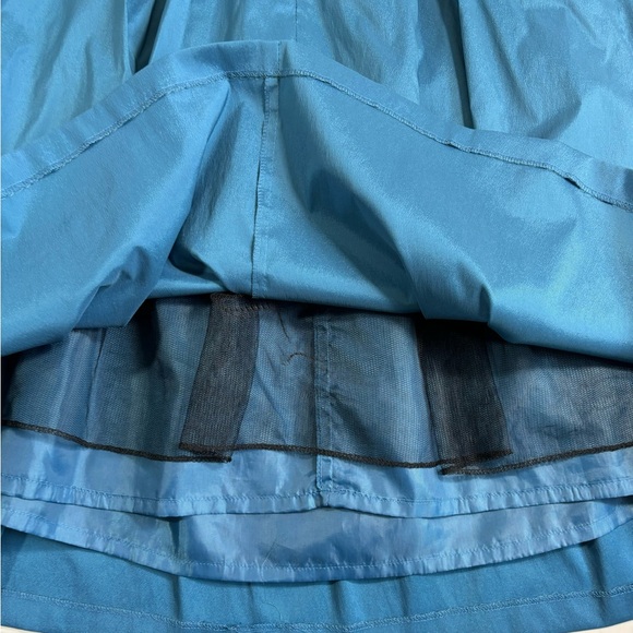 J Taylor Dress Sleeveless Dress Cocktail Bridesmaid Peacock Blue Lined Size 6 - Picture 16 of 16